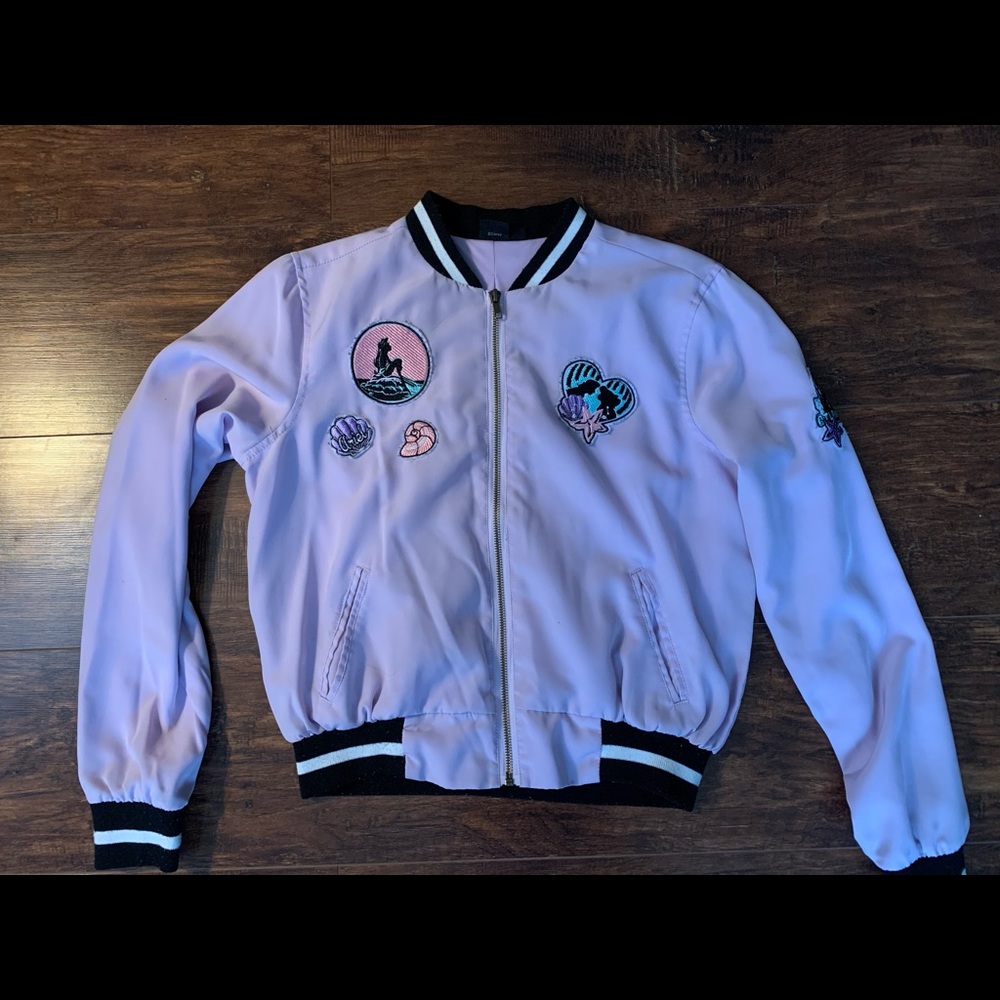 The Little Mermaid bomber jacket